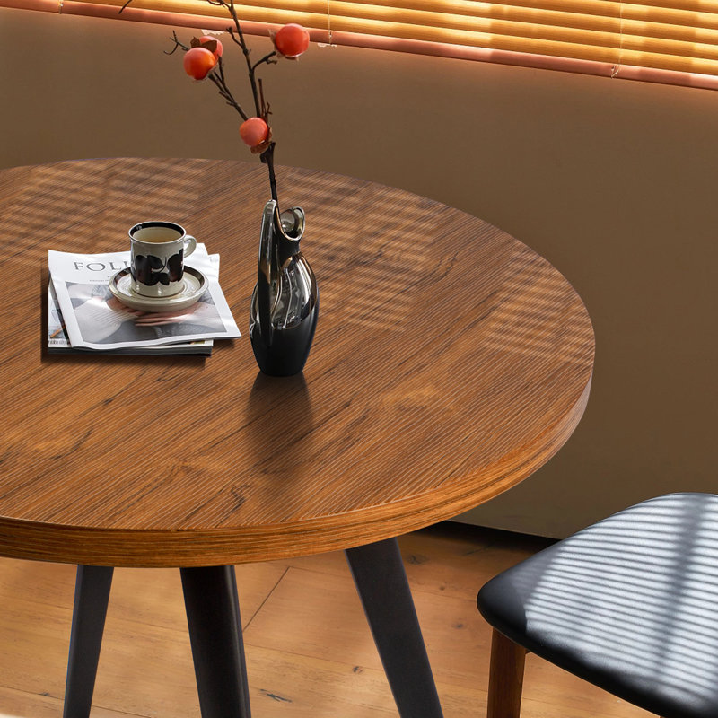 17 Stories Jakyren 31.5'' Wood Round Dining Table & Reviews | Wayfair